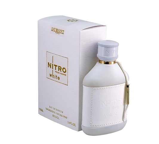 Nitro White Eau De Parfum - Clean Fresh Signature Scent - 3.4 Fl Oz