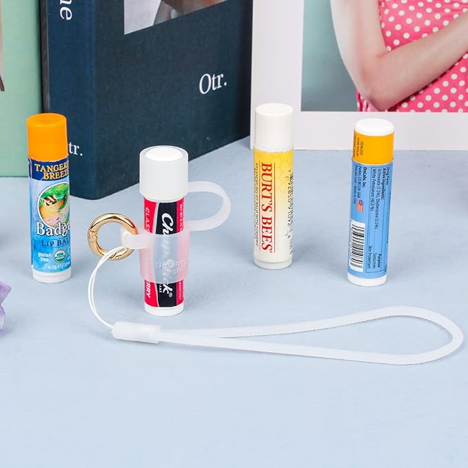 Desing Wish Silicone Lip Balm Holder Lanyard