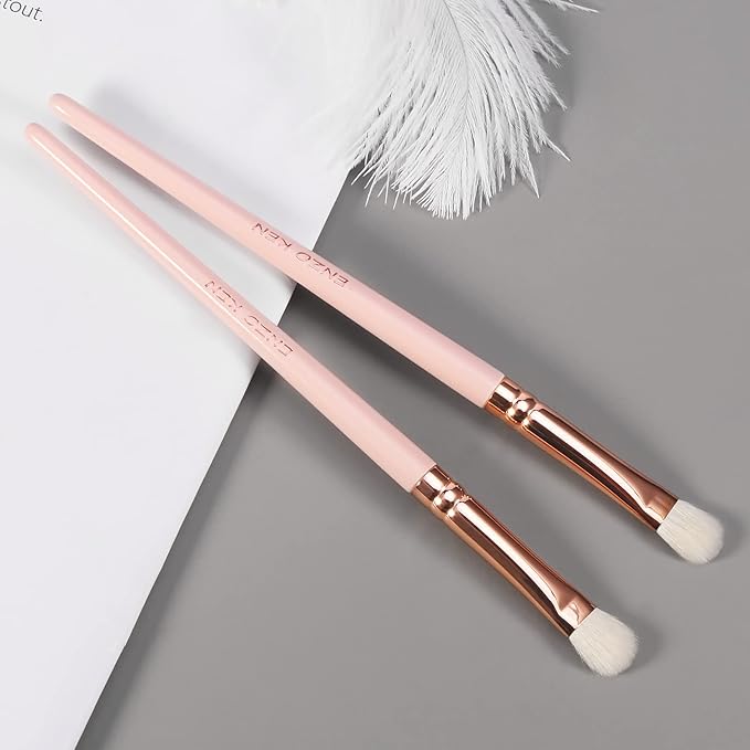 Natural Goat Hair Eyeshadow Brush, Medium Smudge Eye Shadow Brush, Shader Eye Shadow Brushes, Smudge Brush, Single Natural Hair Makeup Brush, Eyeshadow Blending Brushes
