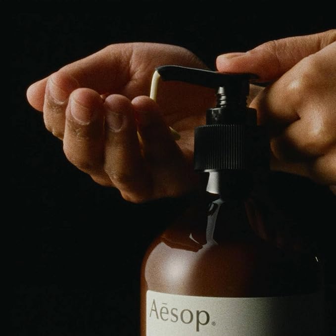 Aesop Resurrection Aromatique Hand Wash | Gentle Cleanser with Orange, Rosemary and Lavender Oils | 500mL / 16.9 oz
