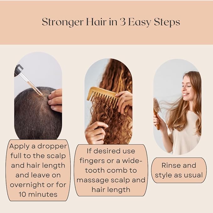 REVATOLOGY Hair Growth Oil for Adults (Made in USA) pre-rinse Formula with 30 Oils and Herbal extracts Reduces Hair Fall, Boosts Regrowth & Strengthens Roots | Cruelty & Chemical Free