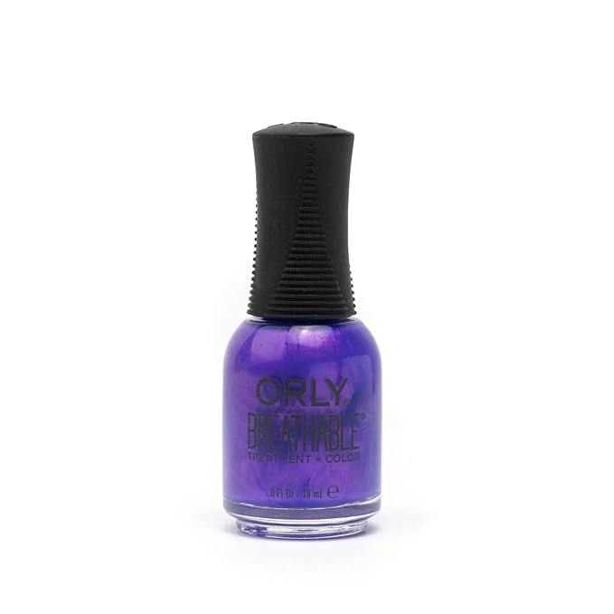 Orly Melting Point Nail Polish Collection | Bright Purple Shimmer | Long-Wearing, Full Coverage Formula with Gripper Cap | Vegan & Cruelty-Free (Alloy Matey)