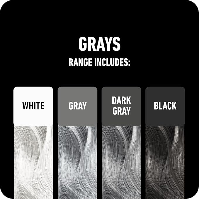 BOLDIFY Hairline Powder Color Sample Kit - Root Touch Up Hair Color for Gray Coverage - Bald Spot Concealing Hair Powder for Women & Men - 24-Hour Stain-Proof - Grays