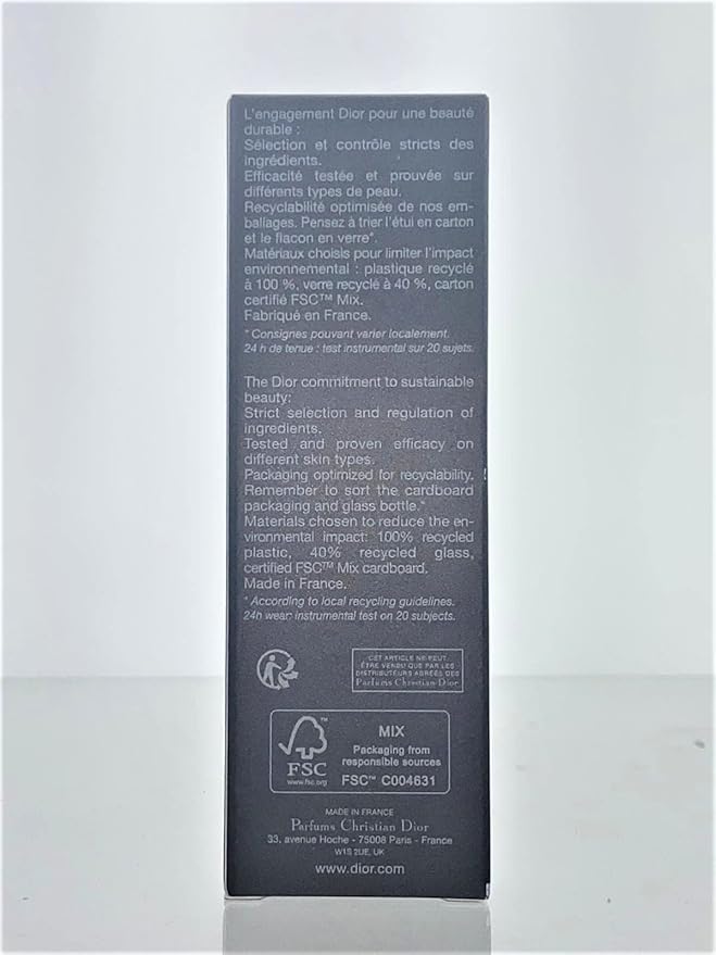 Dior Christian Forever Skin Glow 24h Wear Radiant 1.0 Ounce