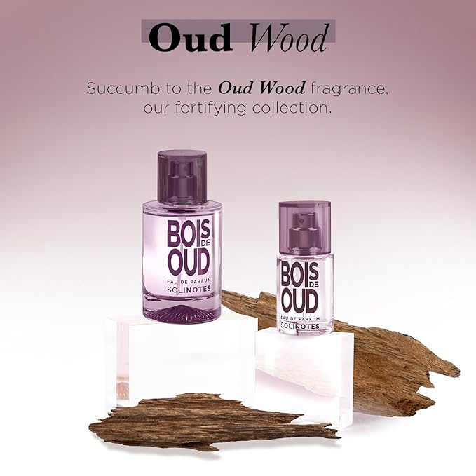 SOLINOTES Oudwood Perfume for Men - Eau De Parfum | Enchanting Woody and Musky Scent - Made in France - Vegan - 1.7 fl.oz