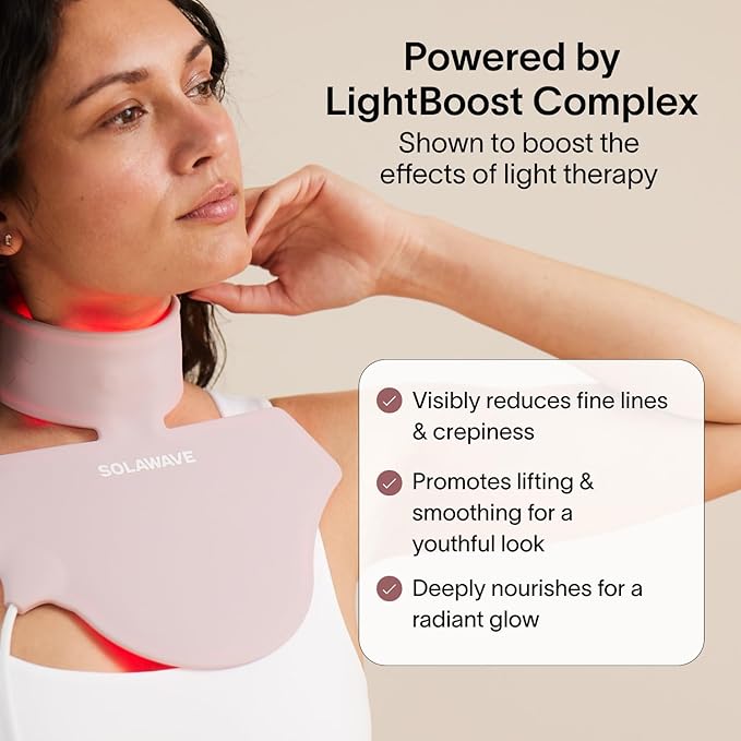 Solawave LightBoost Rich Cream for Face & Neck | Boosts Effects of Red Light Therapy | Daily Anti Aging & Skin Firming Moisturizer | Reduces Appearance of Fine Lines & Wrinkles, Increases Hydration