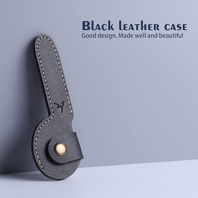 3.75" Nose Hair Scissors, Round Tip Small Facial Mustache Scissors for Men's Trimming