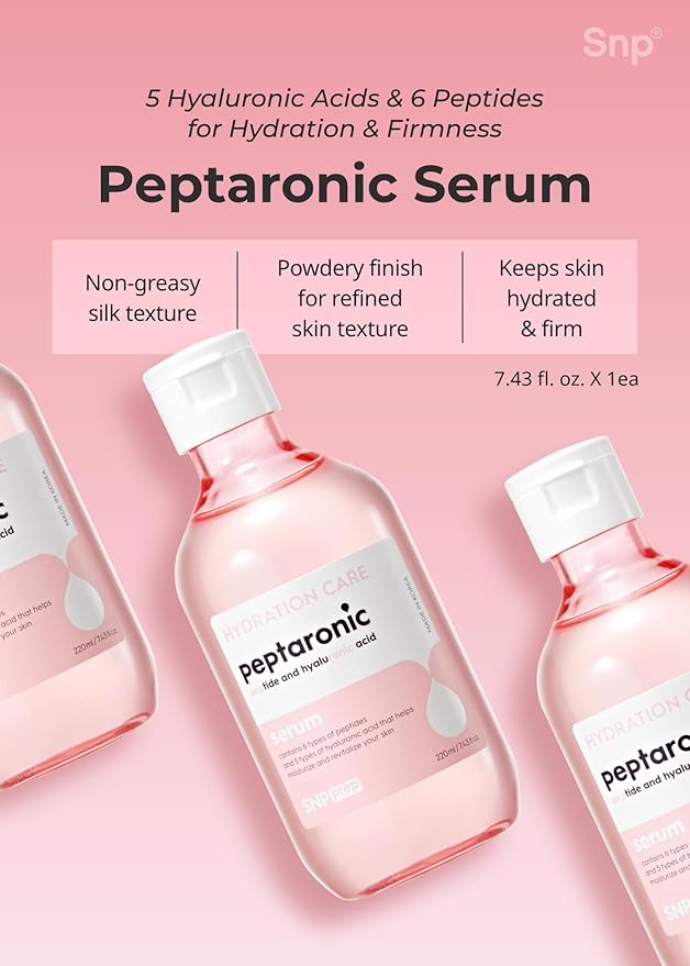 [K Beauty Snp] Peptaronic Toner & Serum