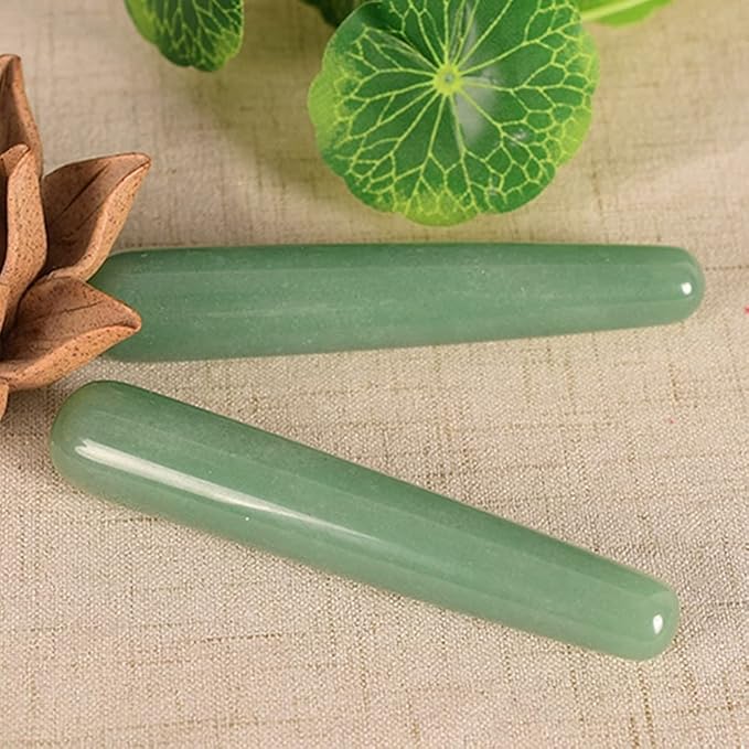 Gua Sha Massage Tools Jade Manual Stick Deep Tissue Natural Facial Tool for Full Body Meridian Pain Relief
