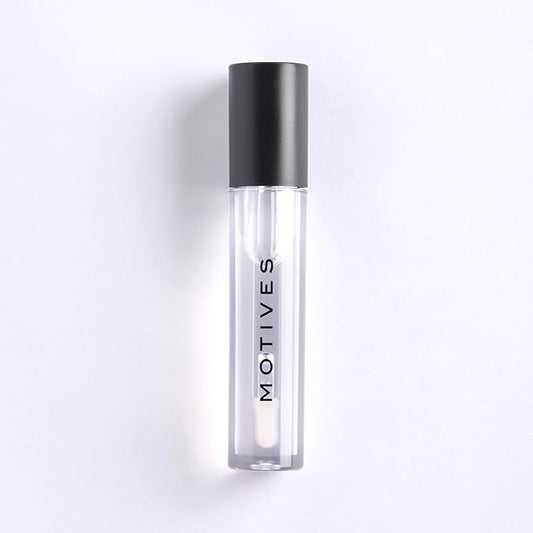 Motives® The Gloss- Clear Lip Gloss, Non-Sticky, High-Shine Formula for Comfortable, Long-Lasting Wear, 2 Sheer Shades (Glaze, Full Size)