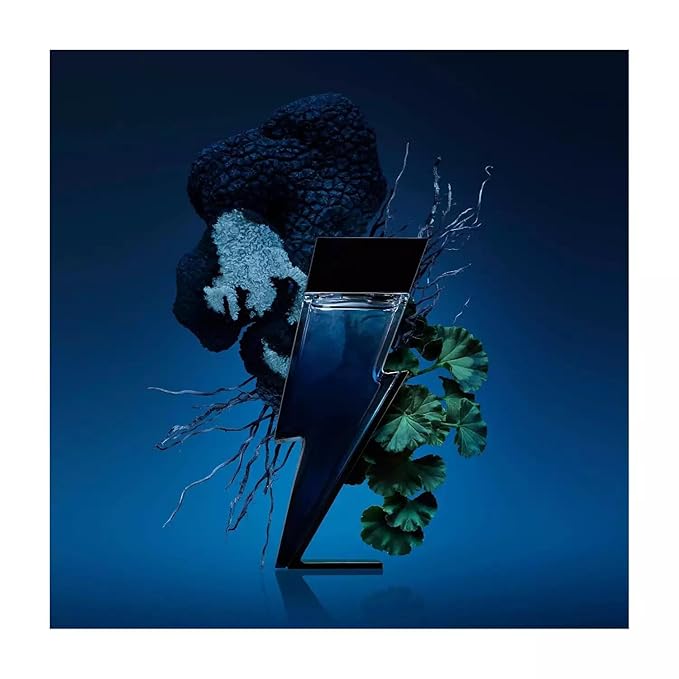 Carolina Herrera Bad Boy Cobalt Eau de Parfum Spray for Men, 3.4 Ounce