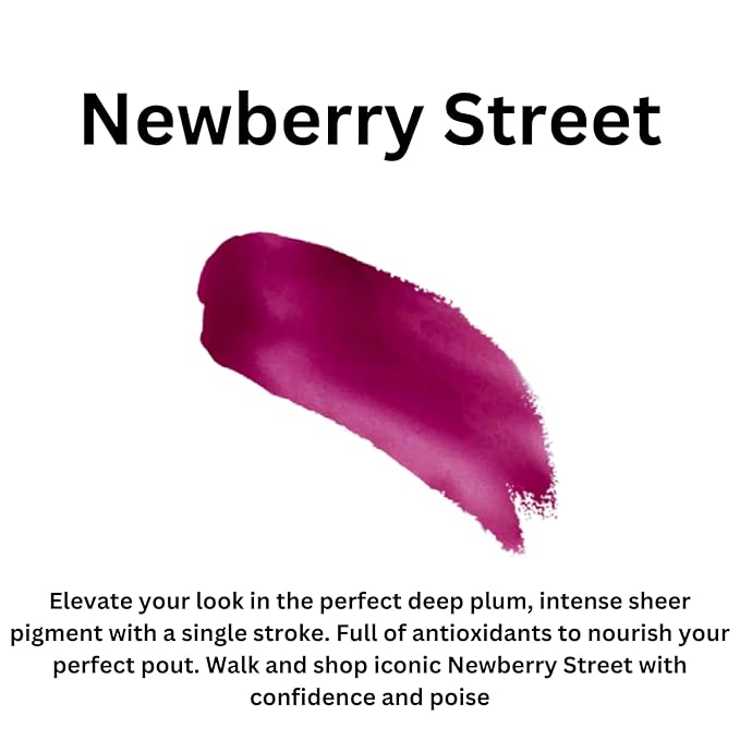 Newberry Lip Gloss (.25oz) -Vegan, gluten-free, cruelty-free formula with Aloe, Vitamins C & E, and a refreshing hint of spearmint extract for soft and hydrated lips.
