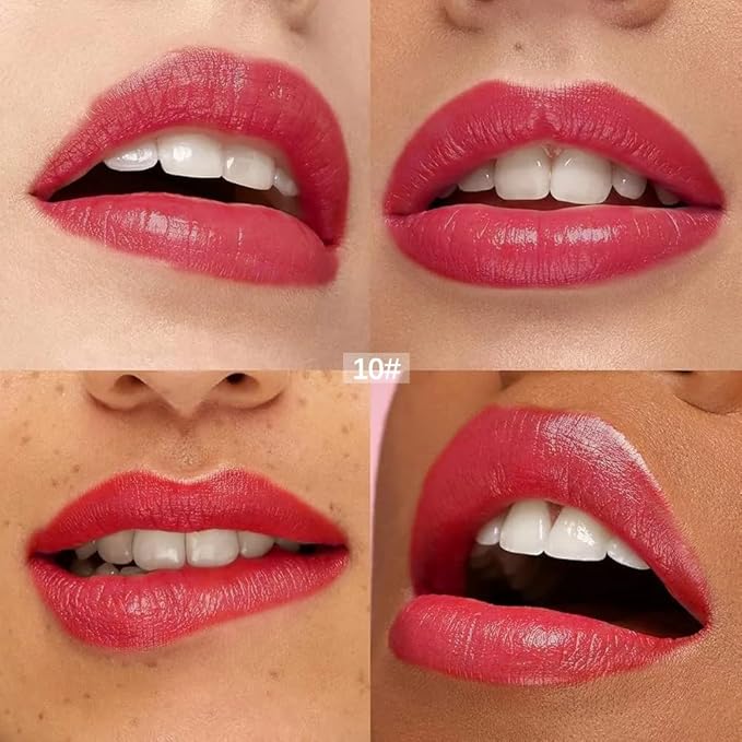 12 Colors Lip Gloss Set, High-Shine Waterproof Collection, Long Lasting Moisturizing Formula with Mirror Finish, Adult (10#, 1 Count (Pack of 1))