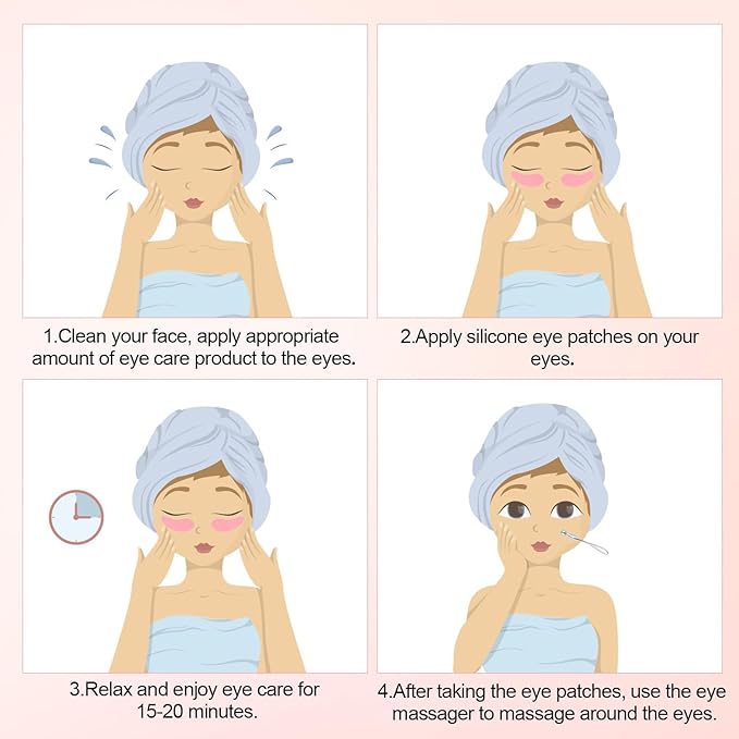 1 pair reusable eye patch,