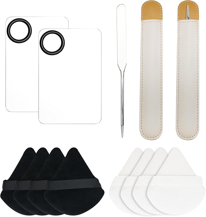 Makeup Spatula and Palette Set Facial Foundation Makeup