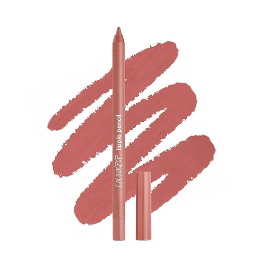 ColourPop Lippie Lip Pencil - High-Pigment, Long-Lasting & Sharpenable Lip Liner with High-Impact Color - Vegan, Cream Formula with Precise Application - Brink (0.04 oz)