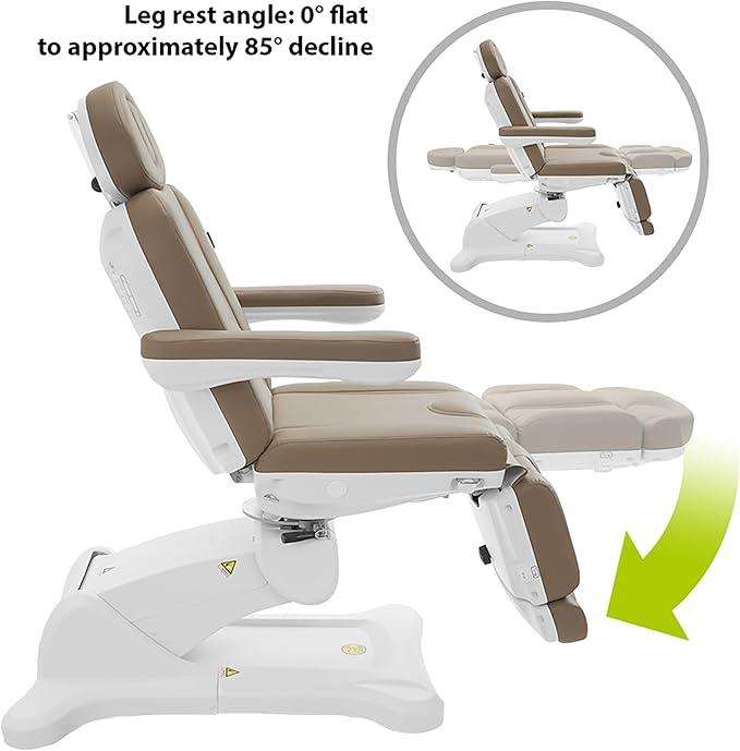SKINACT Malibu Electric Medical Spa Treatment Table (Sand)
