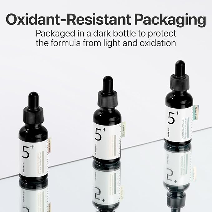 numbuzin No.5 Serum 30ml | Tranexamic Acid 4%, Niacinamide 5%, Glutathione, Vitamin C |Vitamin Concentrated Serum | Hyperpigmentation| Suitable for Sensitive Skin, Korean Skincare | 1.01 fl. oz.