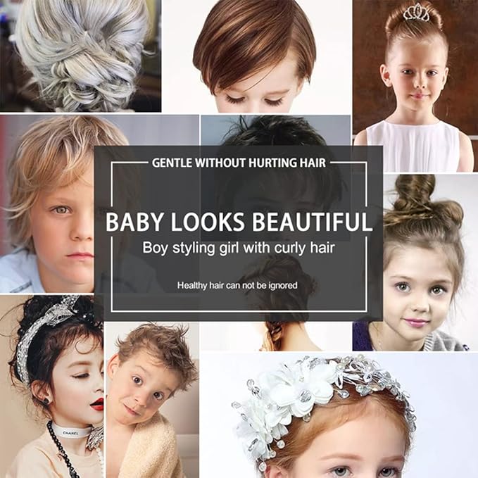 gowwim Kids Fresh Styling Hair Gel | Medium-Strong Hold | Not Greasy | Fruity Fragrance | 4.4oz