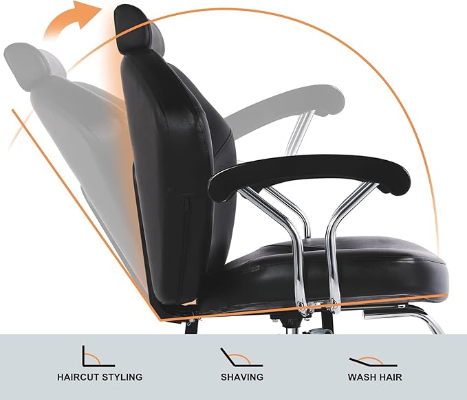 Artist hand Hair Stylist All Purpose Barber Chair for Barbershop Salon Chair