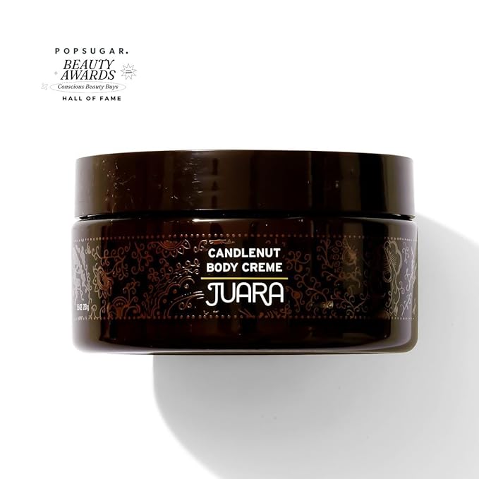 Juara - Candlenut Body Creme | Moisturizing Lotion | Dry Skin Hydration | Skin, Hands & Feet Cream | Soothing Skincare Balm | Cruelty Free, Paraben, Sulfate Free, Vegetarian | 7.5 oz