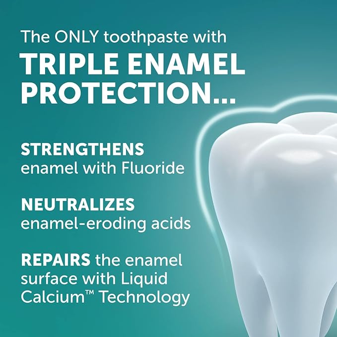 ARM & Hammer Truly Radiant Whitening & Enamel Strengthening Toothpaste Fresh Mint 4.3oz - 2 Pack by Arm & Hammer