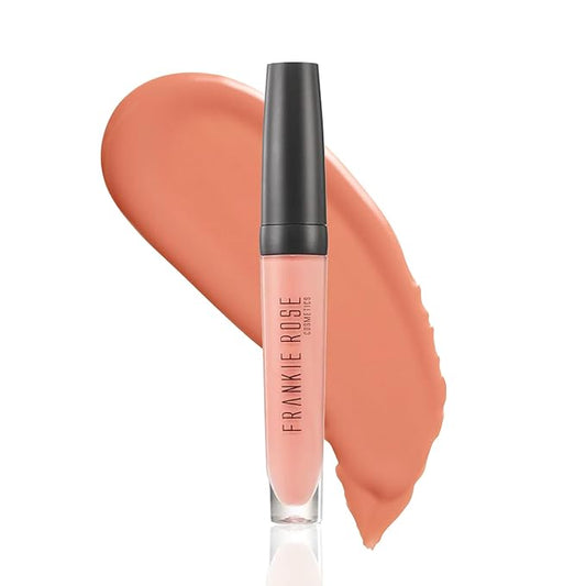 Frankie Rose Cosmetics Lip Gloss | Non-Sticky Formula, Long Lasting Gloss Shimmer, Bold Pigment & Hydrating Gloss of Lips, Pearl Sugar Glossy Lip Gloss, 20g