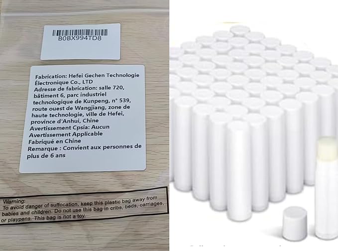 Demissle 150 Pcs Unlabeled Lip Balm Bulk Chapped Stick Blank Mini Lip Balm Gifts Moisturizing Lip Balms Favors for Women Homeless Wedding Bridal Shower Favors Baby Shower Guests Favors(Honey)