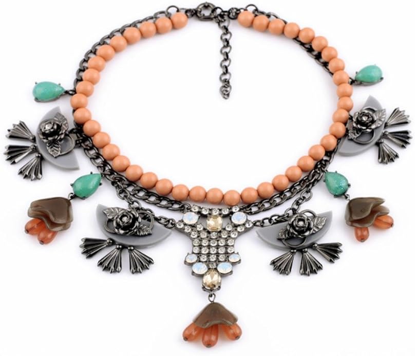 Colorful Large Beaded Multi Layer Triple