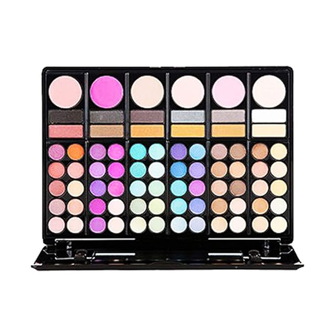Pro Makeup Gift Set All In One Makeup Palette Cosmetic Contouring Kit 78 Colors Eyeshadow Palette with Blush, Face Powder and Lip Gloss #1 - Ideal Gift for Holiday
