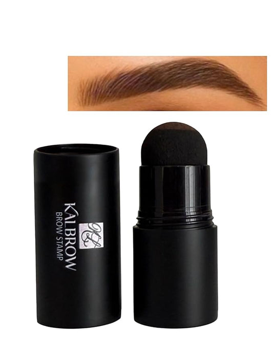 Eyebrow Stamp, 3g/0.1oz, Natural Ingredients with Vitamin E, Waterproof, Long-Lasting Brow Stamp for Perfect, Natural-Looking Brows (brown)