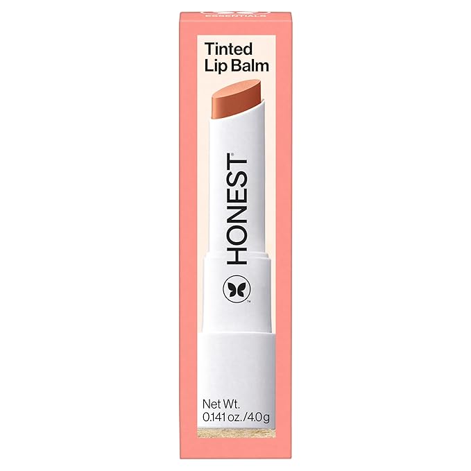 Honest Beauty Tinted Lip Balm | Antioxidant-rich Acai Extracts + Avocado Oil | EWG Certified, Vegan, Cruelty Free | Lychee Fruit