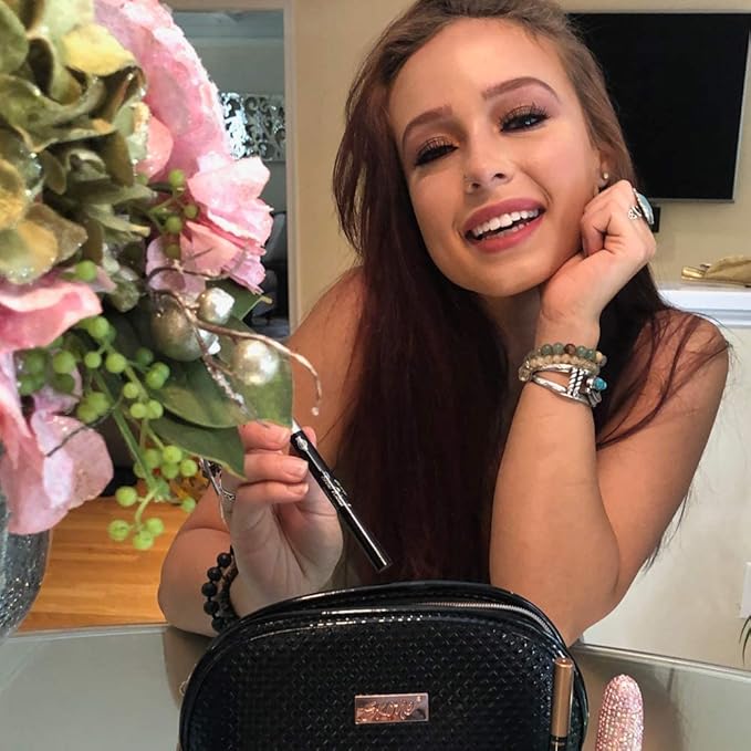 Skone Cosmetics The Original Brow Wand Eyebrow Pencil with Brush - Dual-Sided Retractable Waterproof Long-Lasting Brown Eye Brow Pencils for Women with Sleek Eyebrows - Chocolate for Brunettes