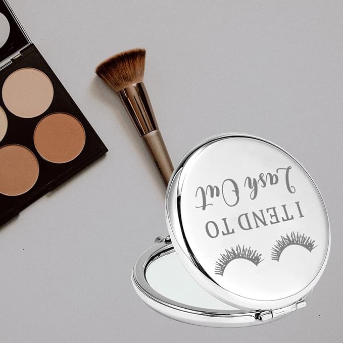 TGBJE Eye Lash Pocket Mirror Lashes