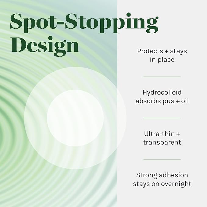 AOA Studio Absorbing Cover Healing Invisible Acne Patch Blemish Spot, Treatment, Facial Acne Patch Vegan, Cruelty Free, Hydrocolloid, Two Sizes 10mm 12mm (Total 84 Counts)