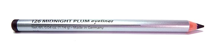 Midnight Eggplant Plum Violet Dark Matte Purple Red Wood Eyeliner Pencil, HD Professional Eye Liner Smudge Proof Deep Pigment, No Animal Testing & Cruelty Free