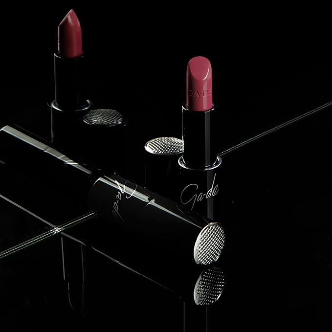 GA-DE Selfie Full Color Lipstick, 860 - Long Lasting High Pigment Lipstick with Argan Oil - Creamy Radiant Shine and Hydrating Benefits - 0.14 oz