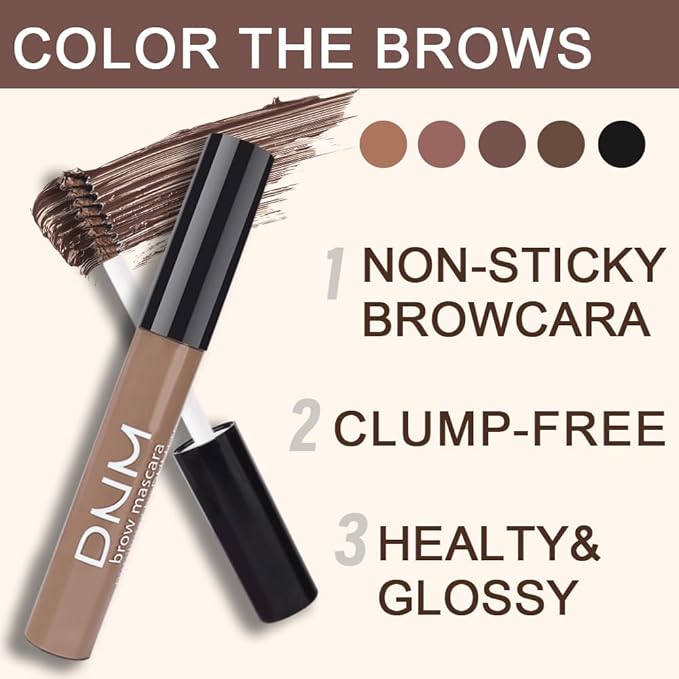 Kaely Eyebrow Gel Waterproof,Longwear Tinted Eye Brow Mascara,Eyebrow Color Makeup kit,maquillaje gel para cejas a prueba de agua,Long Lasting Eyebrows Vegan cosmetics,03 Espresso