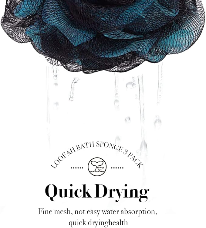 Loofah sponge bath sponge for