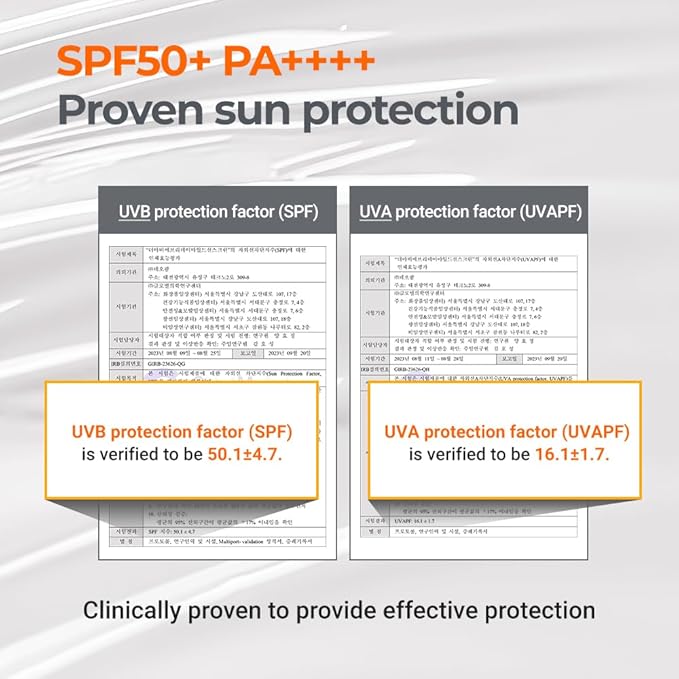 Derma B Everyday Mild Sunscreen SPF50+ PA++++ 1.69 Fl Oz, 50ml Fast-Absorbing Lightweight SPF Sunblock Moisturizer, Facial Body Non-Sticky for Dewy Skin, Korean Sunscreen Lotion for Sensitive Skin