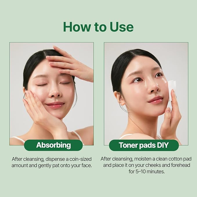 Mugwort Super Calming Toner - Korean Hydrating Toner for face, Purifying Mugwort Essence, Soothing, Calming, Refreshing Facial Toner for Oily, Dry, and Sensitive Skin, Daily Skin Care, 8.45 fl.oz