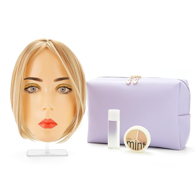 Makeup Practice Face, 2024 Upgrade 5D Makeup Mannequin