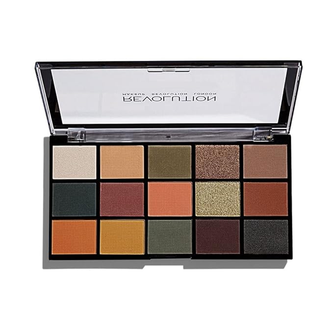 Makeup Revolution Reloaded Palette, Makeup Eyeshadow Palette, Includes 5g
