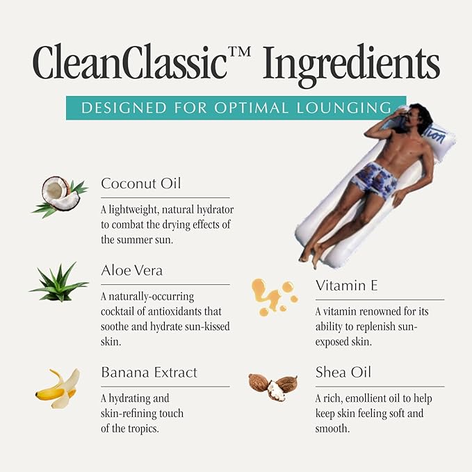 Vacation Classic Spray Sunscreen SPF 50 + Air Freshener Bundle, Broad Spectrum Sunscreen Spray, Vegan Sunblock Spray, Body Spray with SPF, Spray Sunscreen SPF 50, 6 fl. Oz.