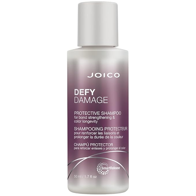Joico Defy Damage Protective Shampoo | For Color-Treated Hair | Strengthen Bonds & Preserve Hair Color | With Moringa Seed Oil & Arginine | 1.7 Fl Oz