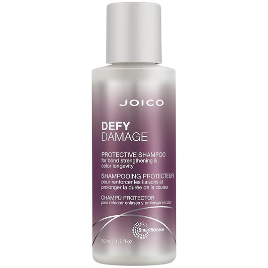 Joico Defy Damage Protective Shampoo | For Color-Treated Hair | Strengthen Bonds & Preserve Hair Color | With Moringa Seed Oil & Arginine | 1.7 Fl Oz
