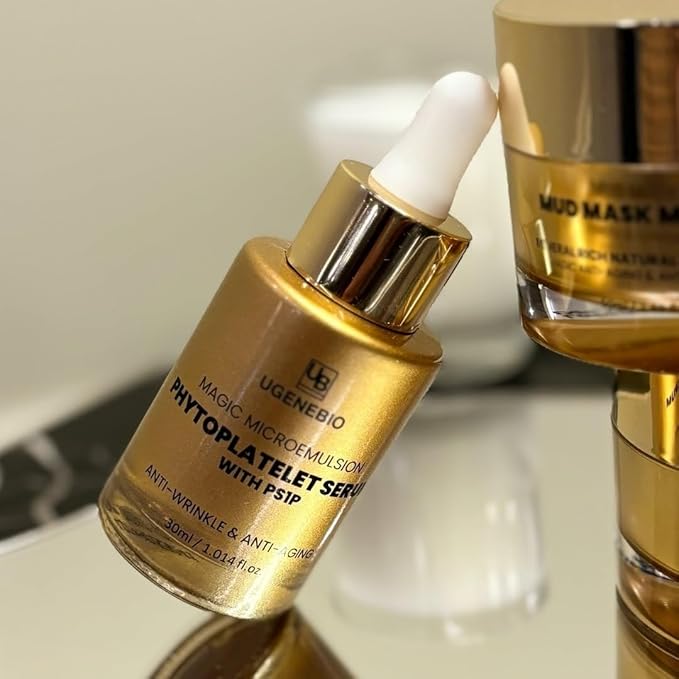 Phytoplatelet Serum – Antioxidant, Hydrating K-Beauty Skincare - Advanced Anti-Wrinkle Treatment with PS1P, Niacinamide & Vitamin C