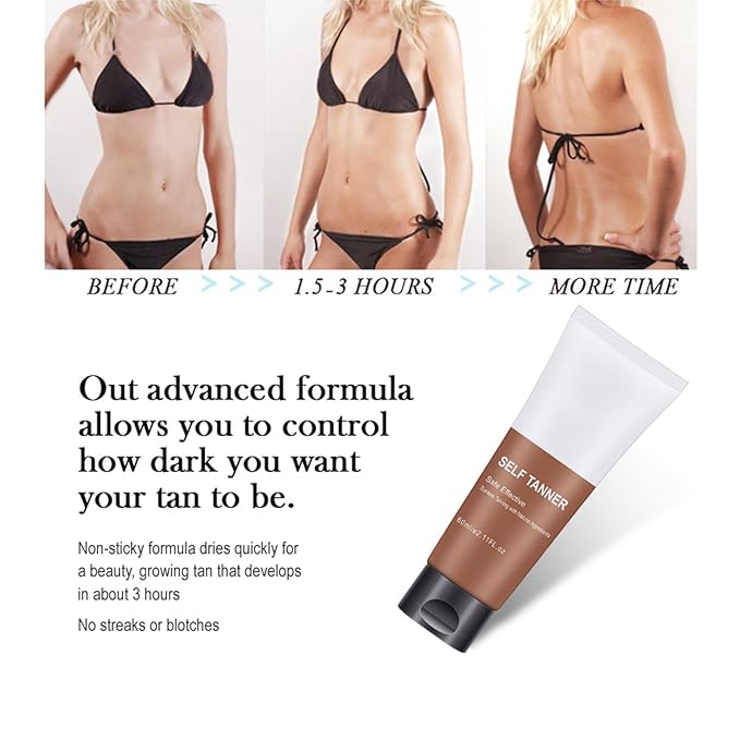 Self Tanner Cream, Sunscreen Tanning