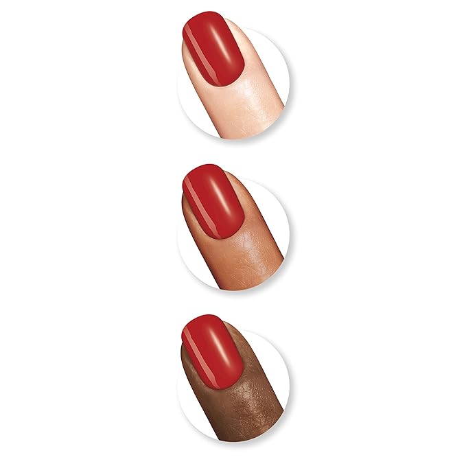 Sally Hansen Miracle Gel Nail Polish, Shade Rhapsody Red 449 (Packaging May Vary) (Pack of 2)