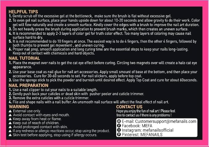 MEFA Gel Nail Polish Kit with U V Light, 32 Colors All Seasons Soak Off 60 Pcs Gel Polish Nail Set with Matte/Glossy Glitter Base Top Coat Manicure Tools Nails DIY Decorations Gifts for Women